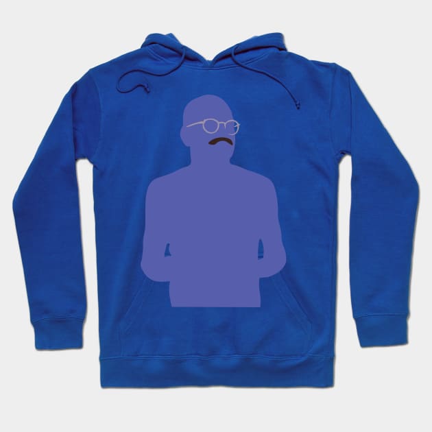 Tobias blue Hoodie by FutureSpaceDesigns